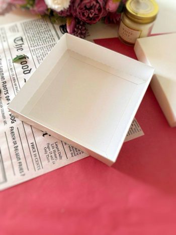 Коробочка универсальная 160х160х35, белая — изображение 3